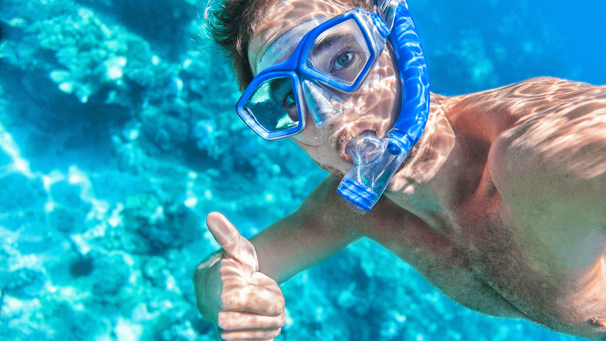 Eye health, underwater sports