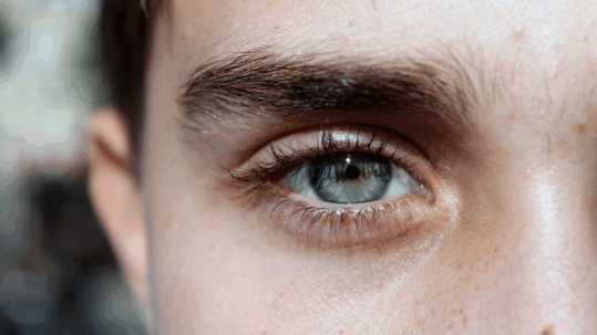 Close-up of an eye, representing a healthy eye for LASIK candidacy evaluation by an eye doctor.