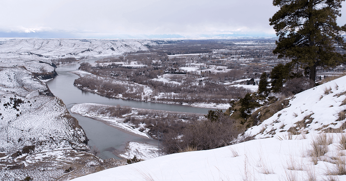 Cold winter conditions contributing to dry eye symptoms in Billings Montana