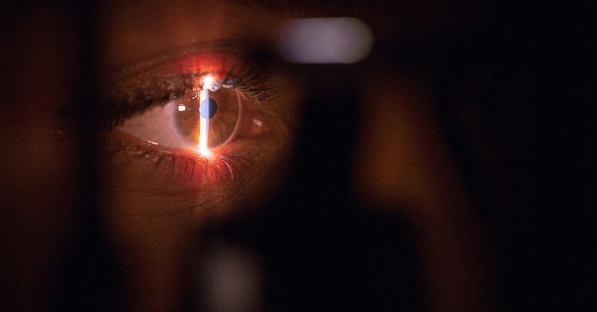 Optometrist discussing LASIK consultation timing with patient in Billings MT